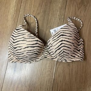 Target Zebra Bikini Top‎